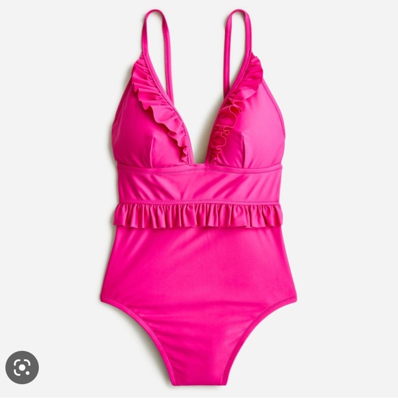 J. Crew Swim Nwt Jcrew Swimsuit Pink Sz 8 Poshmark